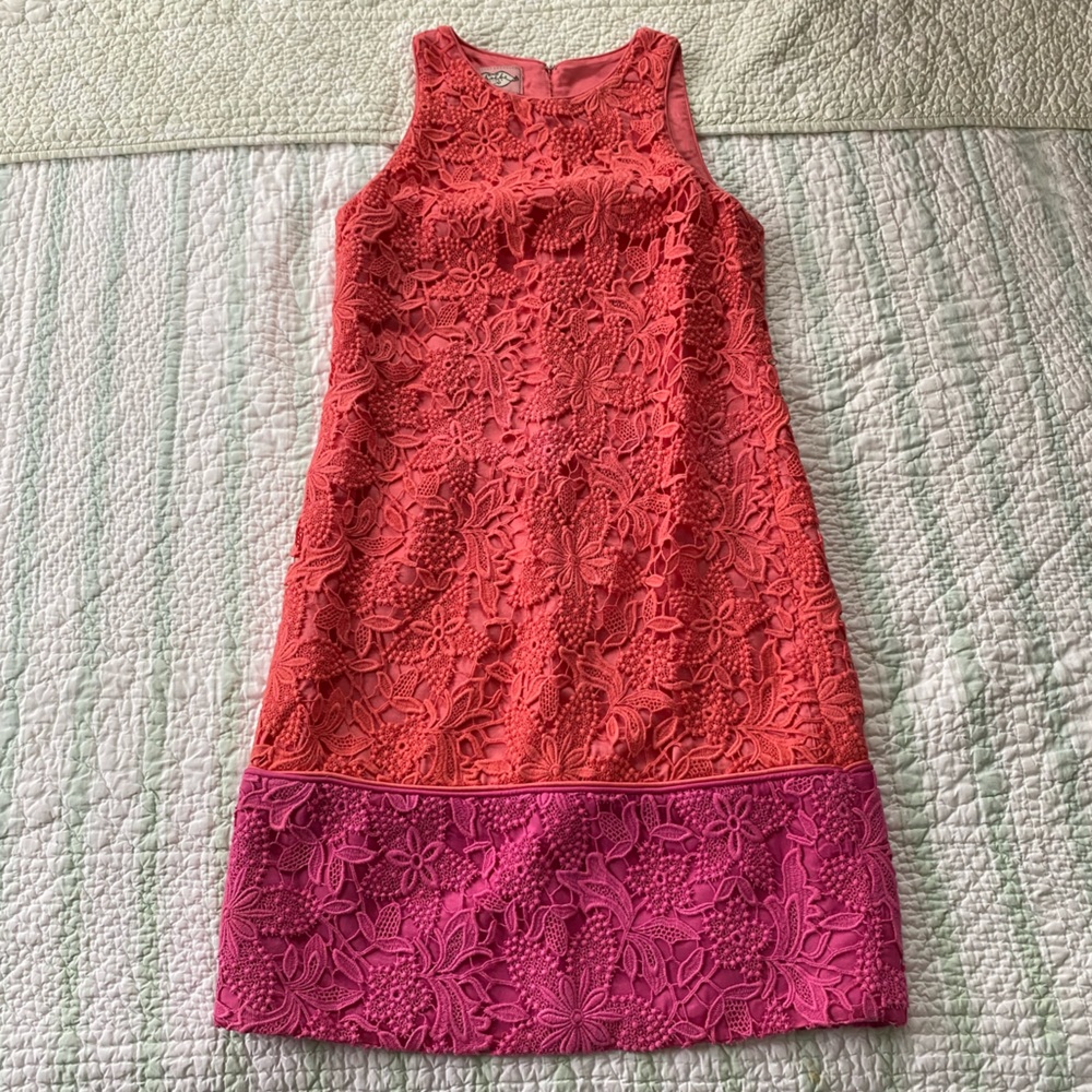 Pheobe Couture Floral Knit Dress